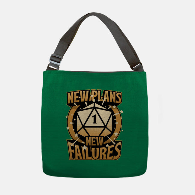 RPG Plan Failure-None-Adjustable Tote-Bag-Studio Mootant