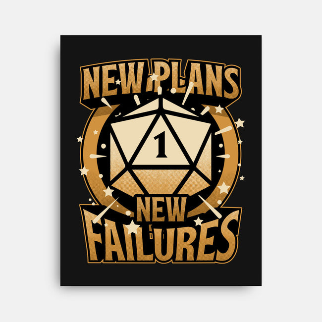 RPG Plan Failure-None-Stretched-Canvas-Studio Mootant