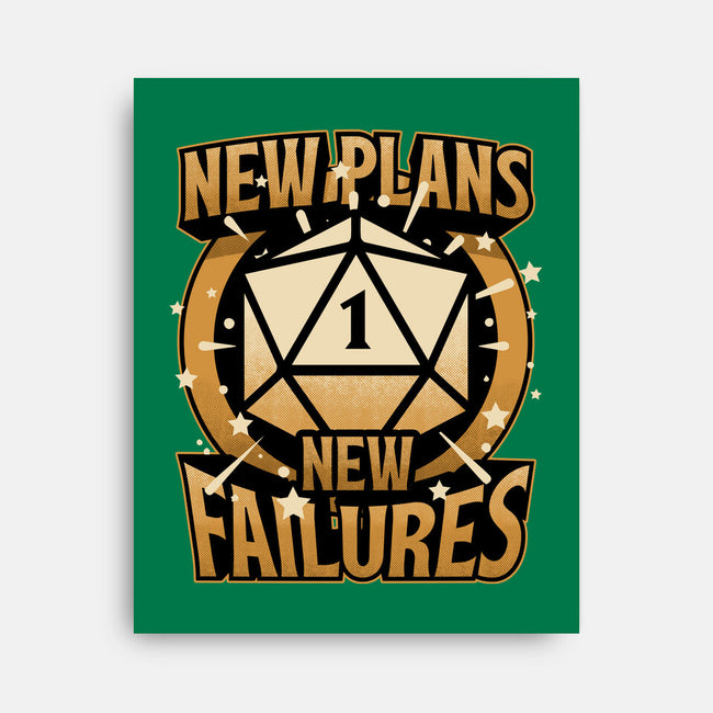 RPG Plan Failure-None-Stretched-Canvas-Studio Mootant