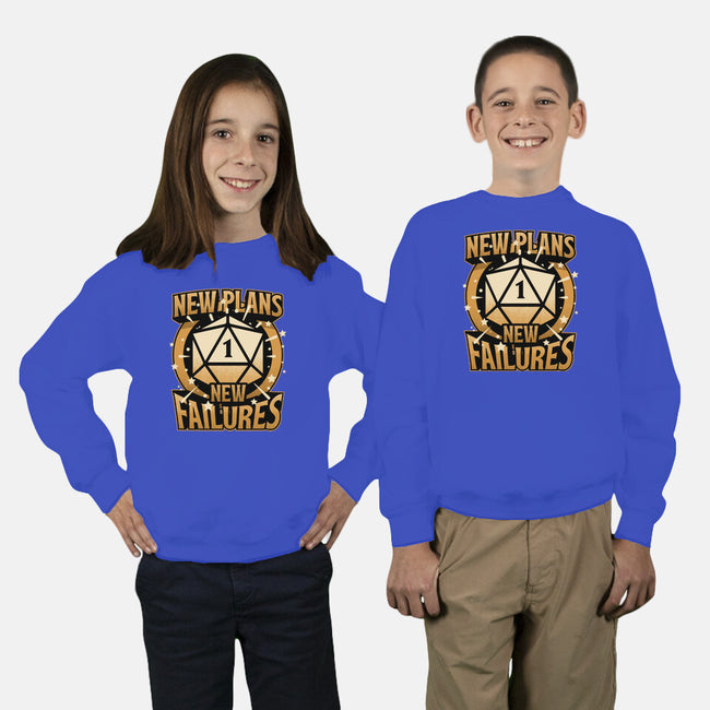 RPG Plan Failure-Youth-Crew Neck-Sweatshirt-Studio Mootant