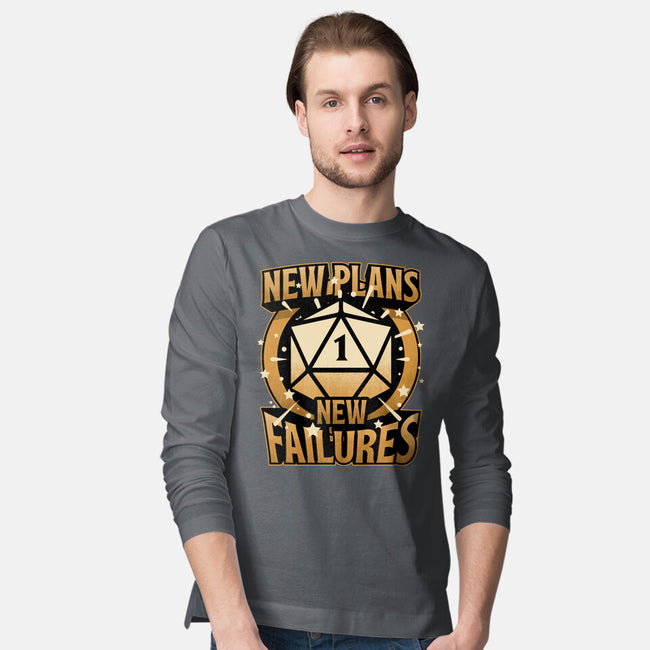 RPG Plan Failure-Mens-Long Sleeved-Tee-Studio Mootant