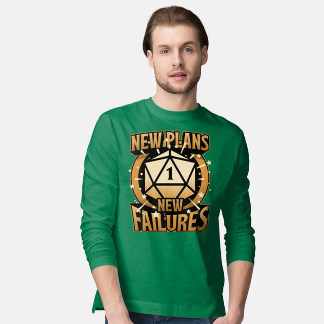 RPG Plan Failure-Mens-Long Sleeved-Tee-Studio Mootant
