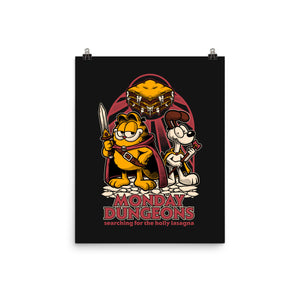 Monday Dungeons Lasagna