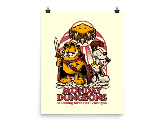 Monday Dungeons Lasagna