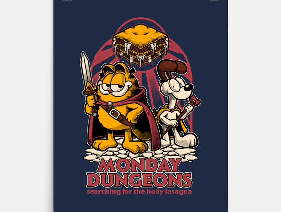 Monday Dungeons Lasagna