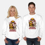 Monday Dungeons Lasagna-Unisex-Crew Neck-Sweatshirt-Studio Mootant