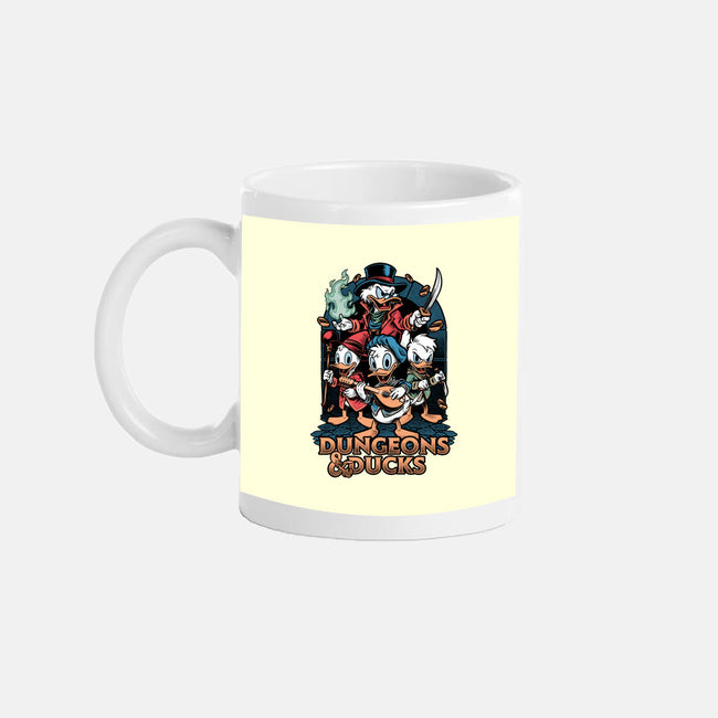 Dungeons And Ducks Cartoon-None-Mug-Drinkware-Studio Mootant