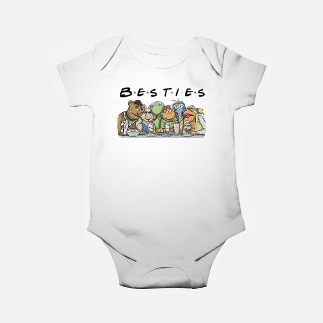 Puppet Friends-Baby-Basic-Onesie-NMdesign