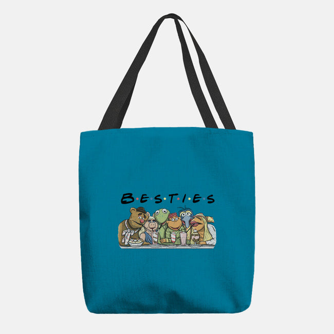 Puppet Friends-None-Basic Tote-Bag-NMdesign