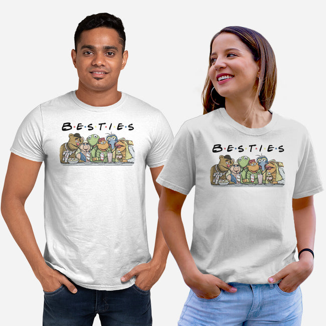 Puppet Friends-Unisex-Basic-Tee-NMdesign