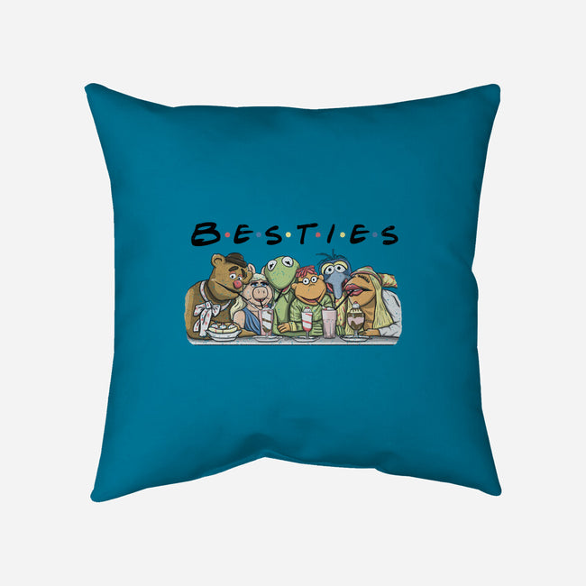 Puppet Friends-None-Removable Cover w Insert-Throw Pillow-NMdesign