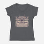 The Ni's Brew-Womens-V-Neck-Tee-NMdesign