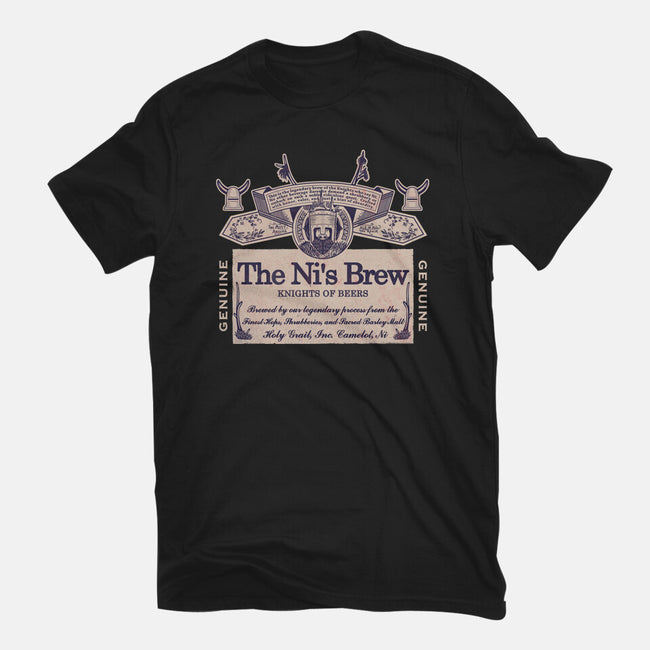 The Ni's Brew-Womens-Fitted-Tee-NMdesign