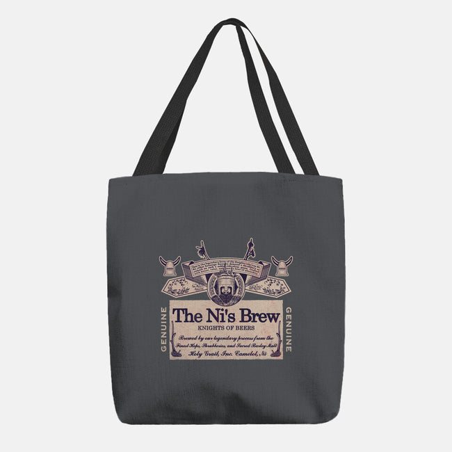 The Ni's Brew-None-Basic Tote-Bag-NMdesign