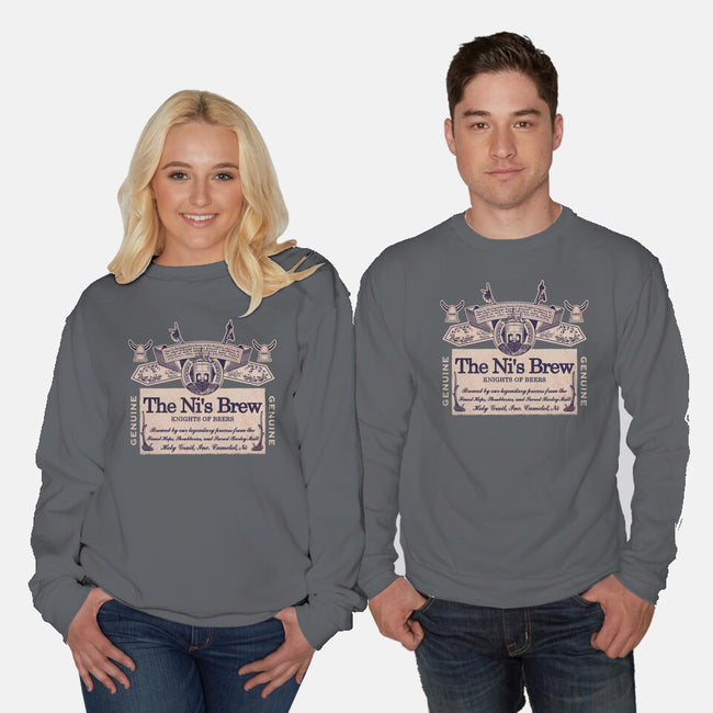 The Ni's Brew-Unisex-Crew Neck-Sweatshirt-NMdesign