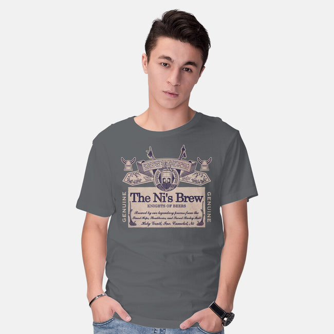 The Ni's Brew-Mens-Basic-Tee-NMdesign