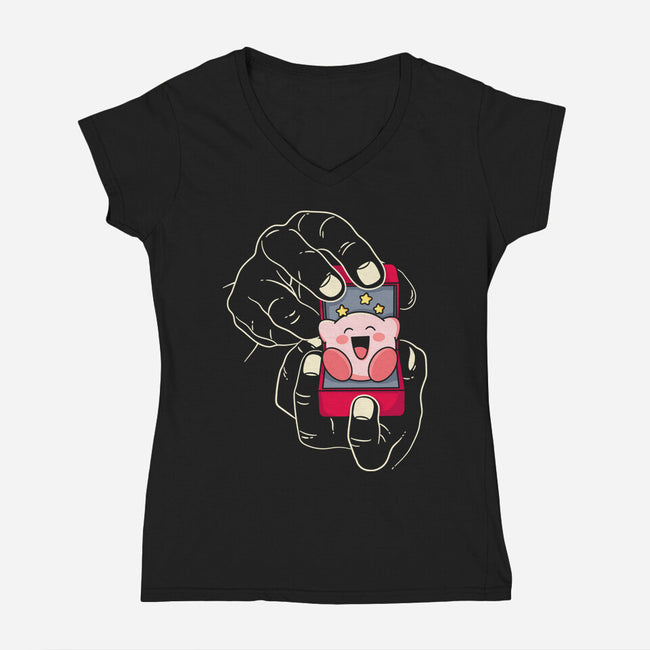 Will You Marry Me-Womens-V-Neck-Tee-Xentee