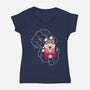 Will You Marry Me-Womens-V-Neck-Tee-Xentee