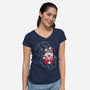Will You Marry Me-Womens-V-Neck-Tee-Xentee