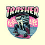 Trasher For Life-None-Adjustable Tote-Bag-momma_gorilla