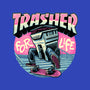 Trasher For Life-Mens-Basic-Tee-momma_gorilla