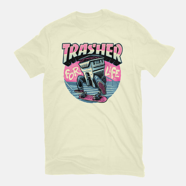 Trasher For Life-Mens-Premium-Tee-momma_gorilla