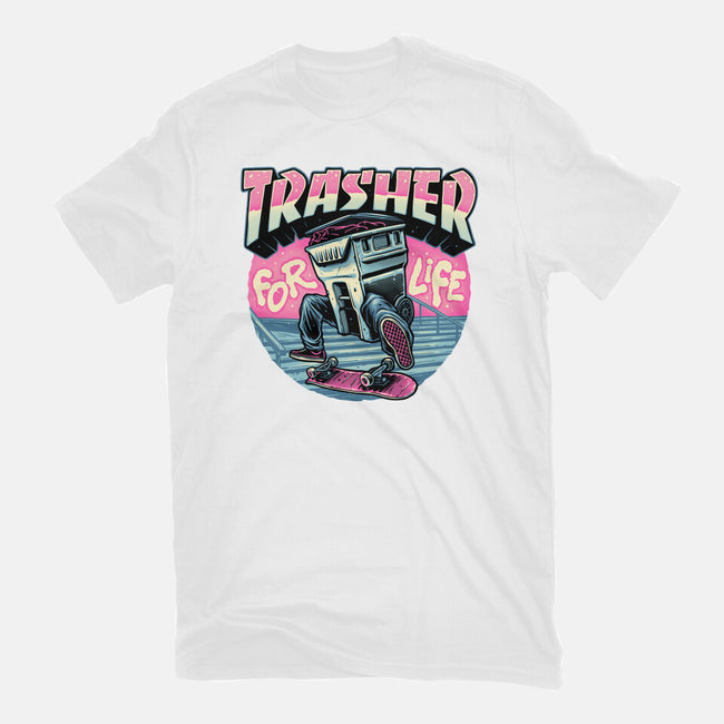 Trasher For Life-Mens-Premium-Tee-momma_gorilla