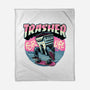 Trasher For Life-None-Fleece-Blanket-momma_gorilla