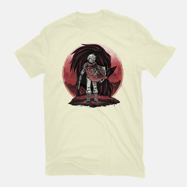 Hero And The Red Sunset-Mens-Premium-Tee-momma_gorilla