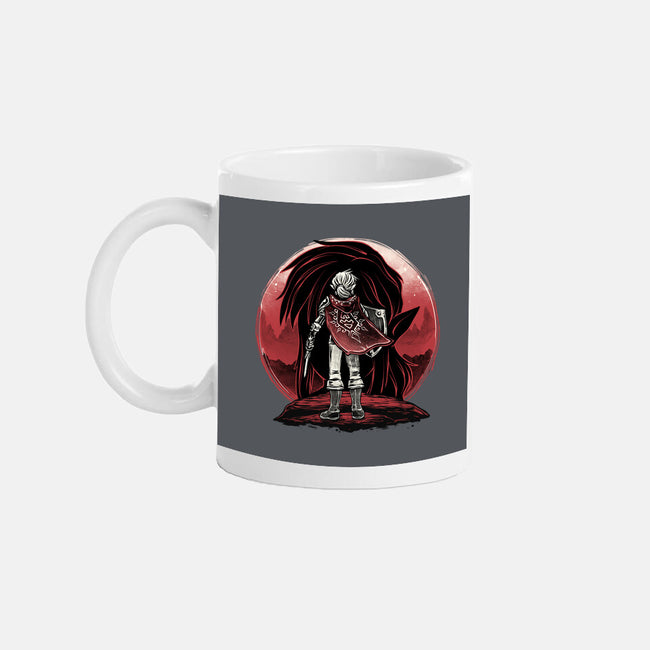 Hero And The Red Sunset-None-Mug-Drinkware-momma_gorilla