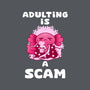 Adulting Is A Scam-Mens-Long Sleeved-Tee-FunkVampire