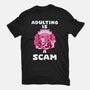 Adulting Is A Scam-Mens-Heavyweight-Tee-FunkVampire