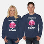 Adulting Is A Scam-Unisex-Crew Neck-Sweatshirt-FunkVampire