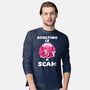Adulting Is A Scam-Mens-Long Sleeved-Tee-FunkVampire