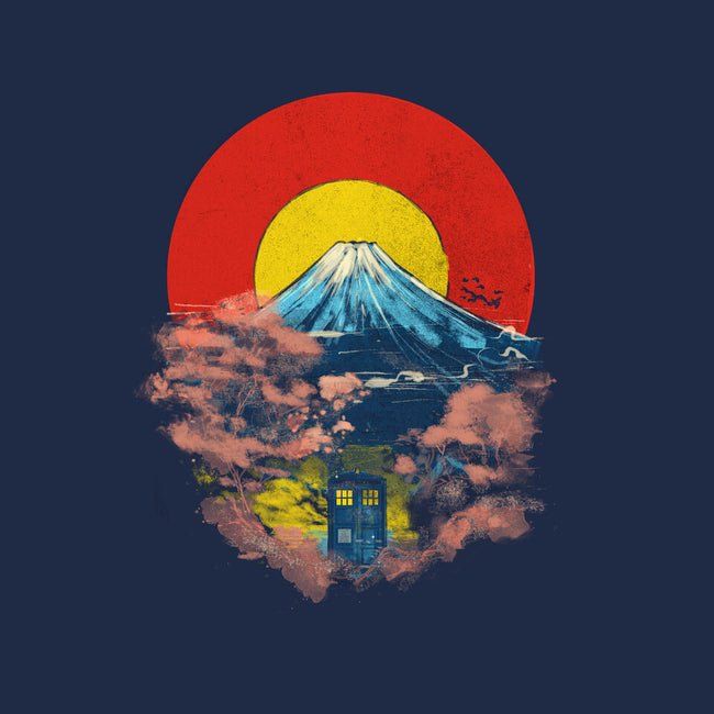 Tardis In Japan-Mens-Heavyweight-Tee-kharmazero