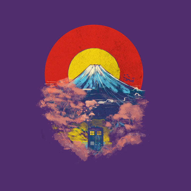 Tardis In Japan-Unisex-Crew Neck-Sweatshirt-kharmazero