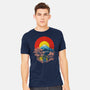 Tardis In Japan-Mens-Heavyweight-Tee-kharmazero