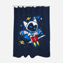 Atom Bot-None-Polyester-Shower Curtain-naomori