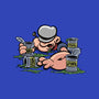 Spinach Binge-Mens-Heavyweight-Tee-zascanauta
