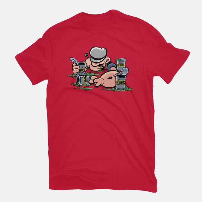 Spinach Binge-Mens-Heavyweight-Tee-zascanauta