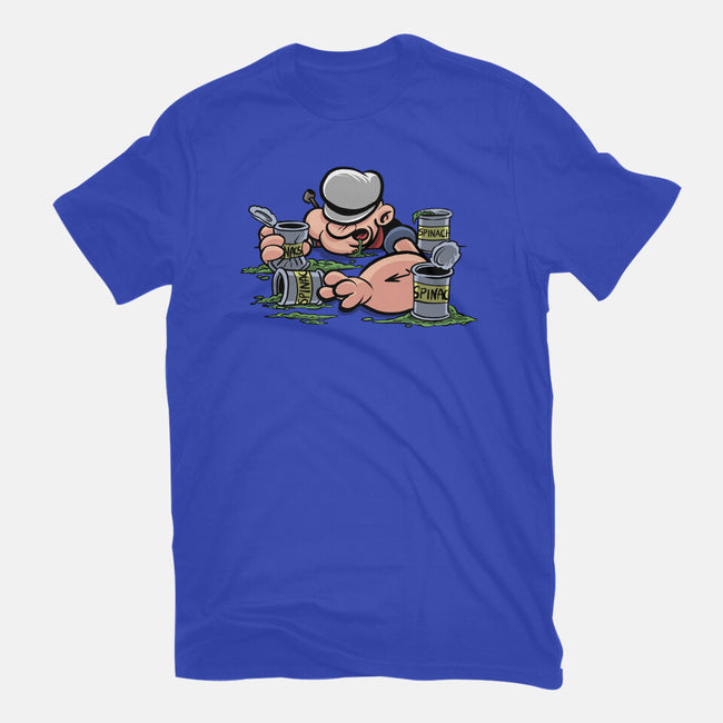 Spinach Binge-Mens-Heavyweight-Tee-zascanauta