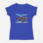 Electric Mayhemz-Womens-V-Neck-Tee-zascanauta
