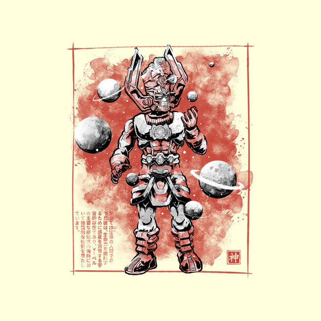 Devourer Of Worlds Sumi-e-None-Adjustable Tote-Bag-Astrobot Invention