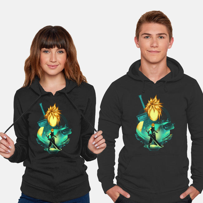 Midgar Mercenary-Unisex-Pullover-Sweatshirt-hypertwenty