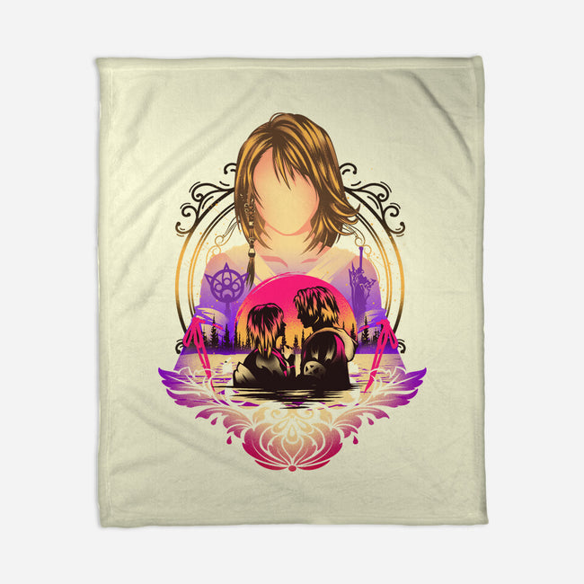 Daughter Of High Summoner-None-Fleece-Blanket-hypertwenty