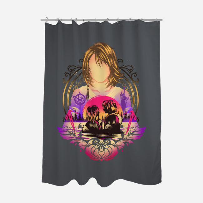 Daughter Of High Summoner-None-Polyester-Shower Curtain-hypertwenty