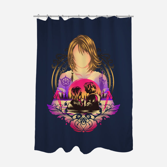 Daughter Of High Summoner-None-Polyester-Shower Curtain-hypertwenty