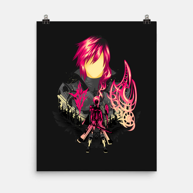 Claire Lightning-None-Matte-Poster-hypertwenty