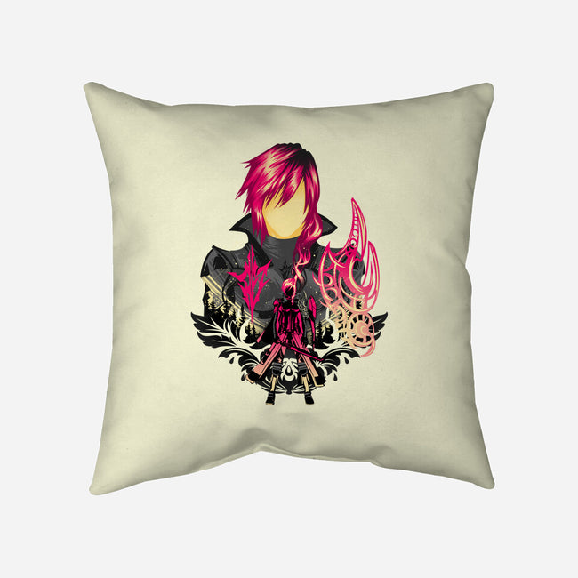 Claire Lightning-None-Removable Cover w Insert-Throw Pillow-hypertwenty