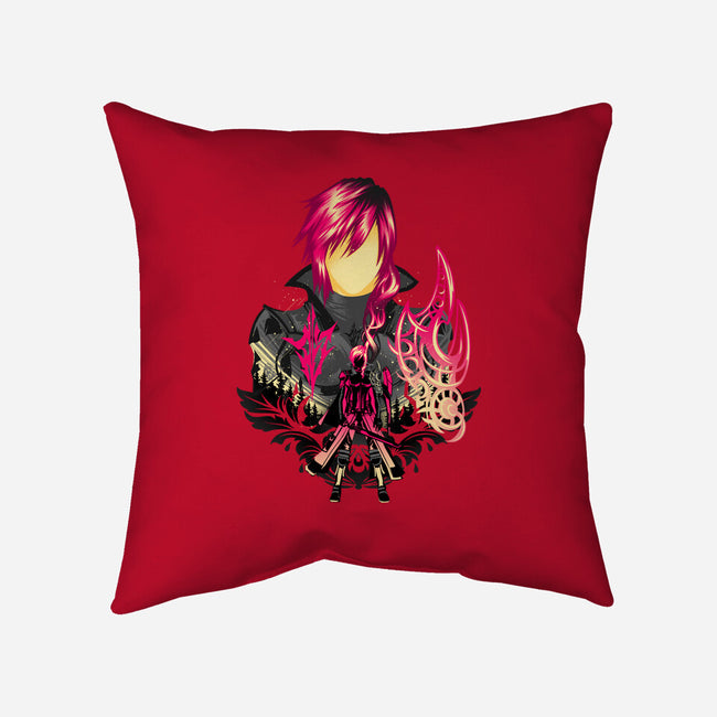 Claire Lightning-None-Removable Cover w Insert-Throw Pillow-hypertwenty